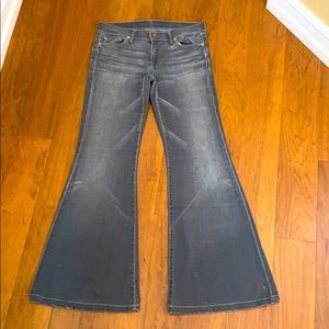 7 for all mankind bell bottom jeans